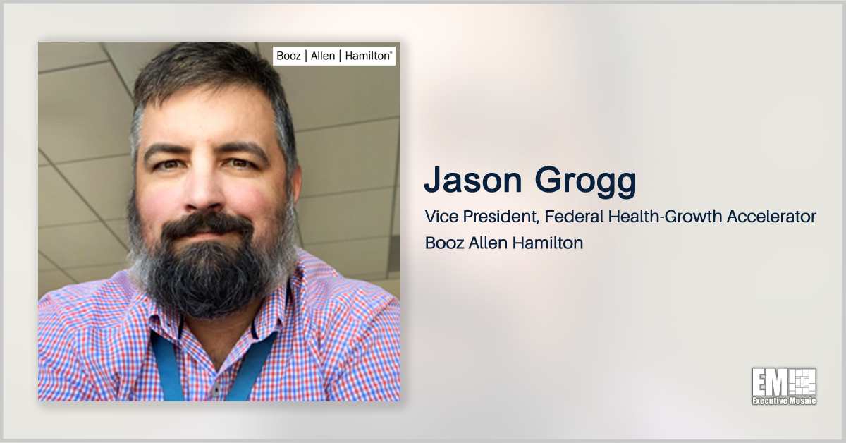 Jason Grogg Named Booz Allen VP for Federal Health Accelerator Group