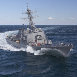 Northrop Wins Navy Destroyer Steering Gear Contract