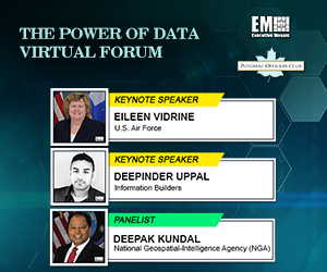 Potomac Officers Club Hosts The Power of Data Virtual Event; Eileen Vidrine, Deepinder Uppal Deliver Keynotes