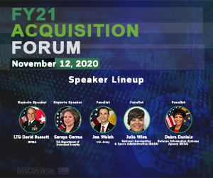 GovConWire’s FY21 Acquisition Forum to Host Expert Panel on Nov. 12th