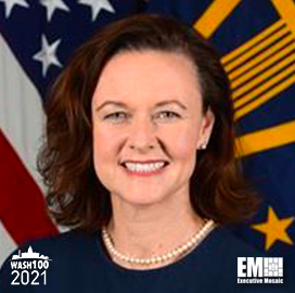 Stacy Cummings, Acting DOD Undersecretary for Acquisition and Sustainment, Wins 2021 Wash100 Award for Advancing Acquisition, Digital Modernization