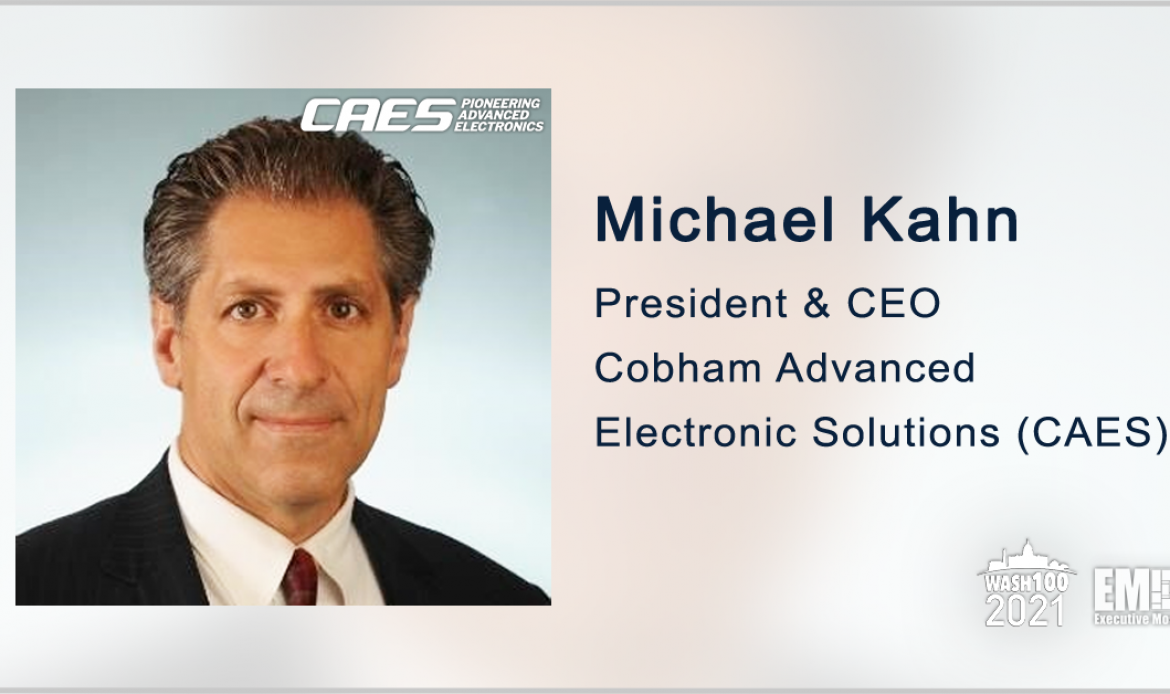 CAES to Supply Millimeter Wave Frequency Converter for 5G Application; Mike Kahn Quoted