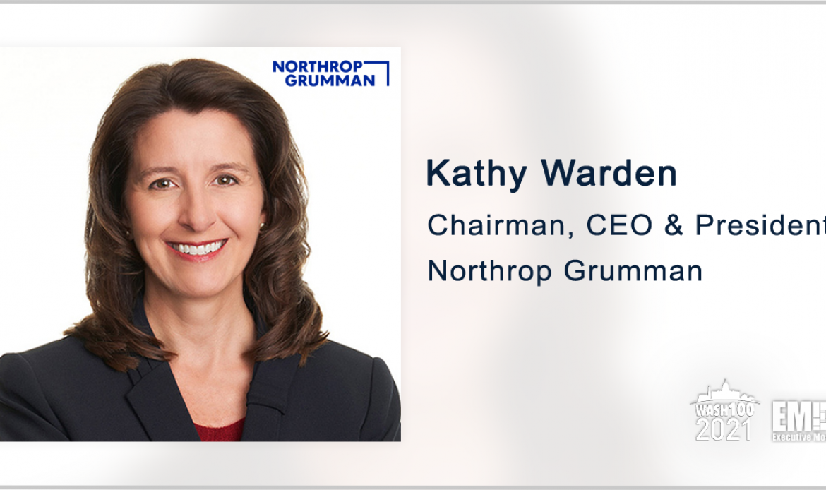 Northrop Posts 6% Sales Increase in Q1, CEO Kathy Warden Points to Space Business as Growth Driver
