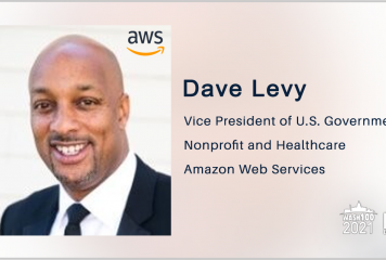 AWS’ Dave Levy: TMF-Backed Cloud Adoption Could Support Agencies’ Cybersecurity Efforts