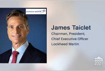 Lockheed Posts 5% Sales Growth for Q2; James Taiclet Quoted