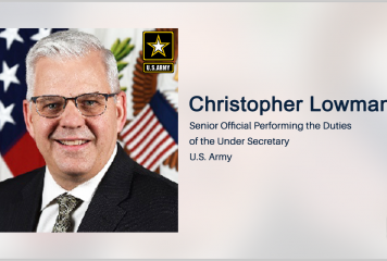 Acting U.S. Army Undersecretary Christopher Lowman Delivers Keynote Address During Potomac Officers Club’s 6th Annual Army Forum