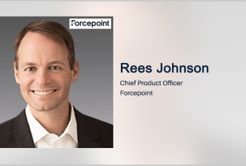 Rees Johnson Named Forcepoint Chief Product Officer