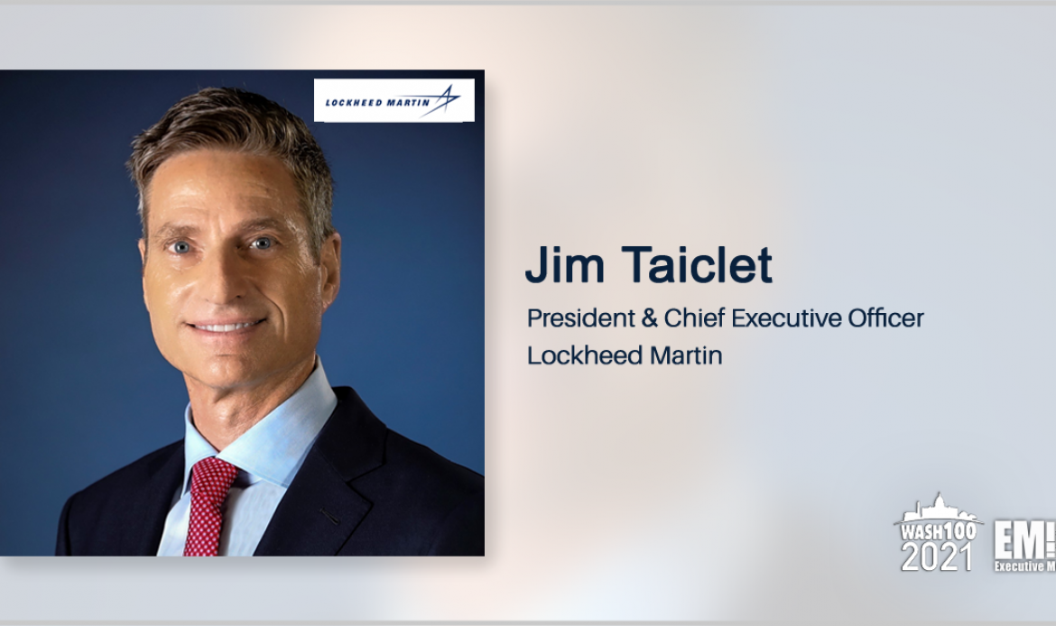 Lockheed Records $16B in Q3 Net Sales; Jim Taiclet Quoted