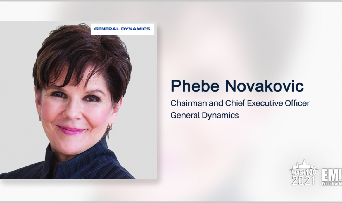 Phebe Novakovic: General Dynamics Works Through Supply Chain Disruptions