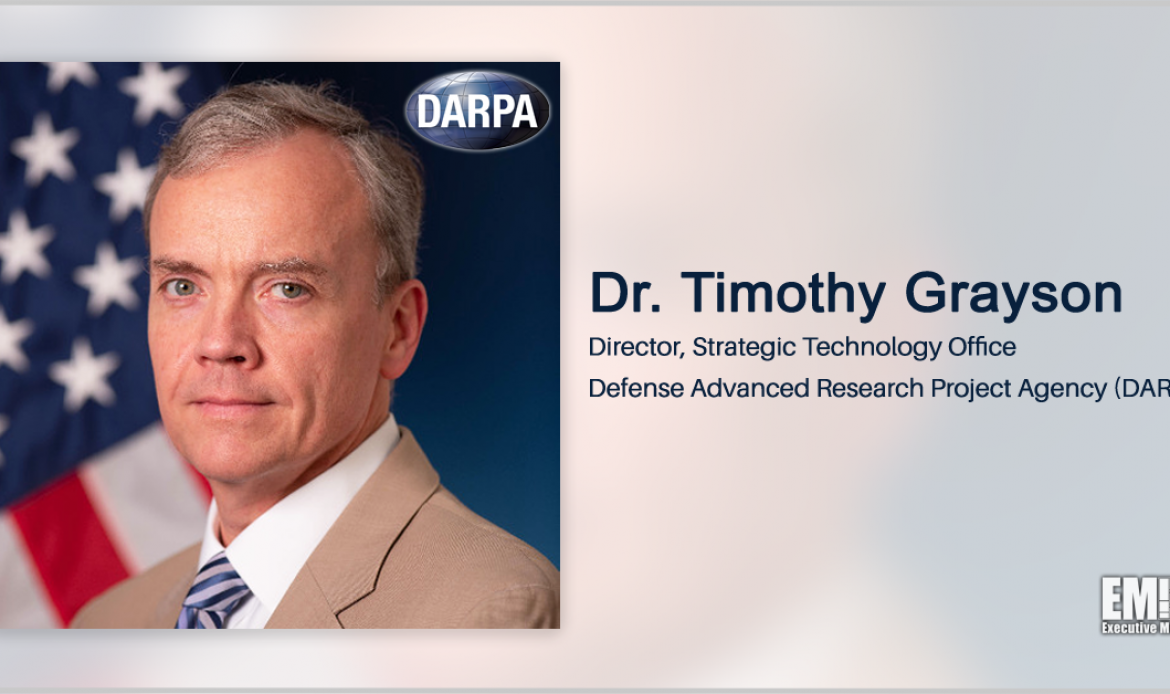 DARPA’s Timothy Grayson Talks Monolith Busting in Keynote Address at Potomac Officers Club’s AI Event