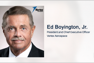 Vertex Closes Purchase of Raytheon’s Defense Training & Mission Critical Solutions Unit; Ed Boyington Quoted