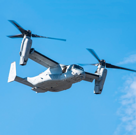 Boeing-Bell JV Awarded $1.6B for US Military Osprey Aircraft Tech Support