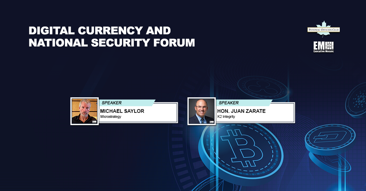 Michael Saylor, Juan Zarate Discuss Bitcoin & Digital Energy in Fireside Chat at POC’s Digital Currency and National Security Forum