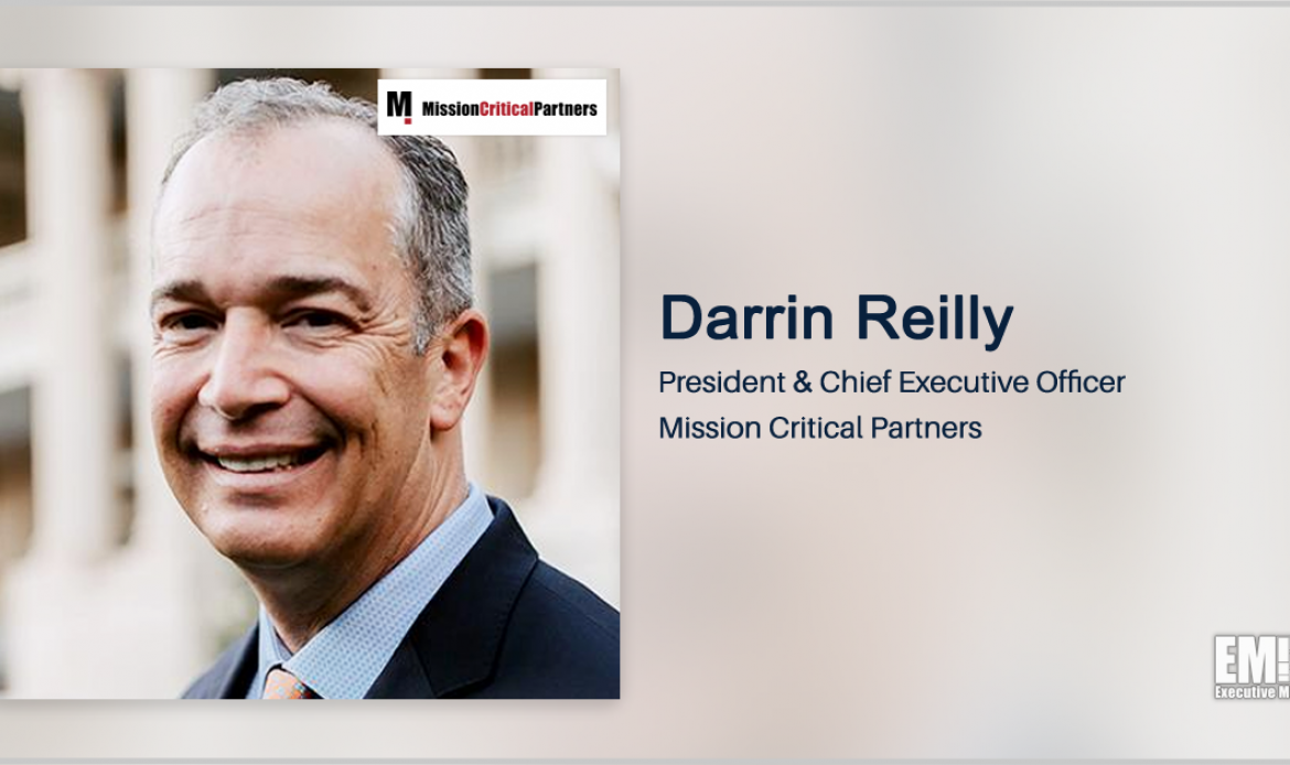 Mission Critical Partners Buys RKV to Expand Public Sector Offerings; Darrin Reilly Quoted