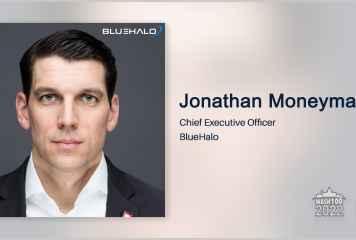BlueHalo CEO Jonathan Moneymaker Named to 2022 Wash100 for Leading Company Growth & Key Acquisitions; Driving Warfighter Capabilities