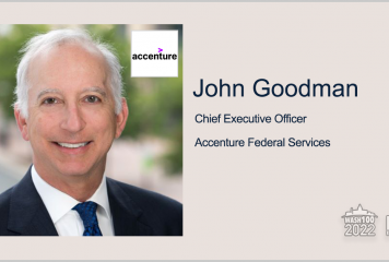 John Goodman, CEO of Accenture Federal Services, Named to 2022 Wash100 for Technology & Services Leadership
