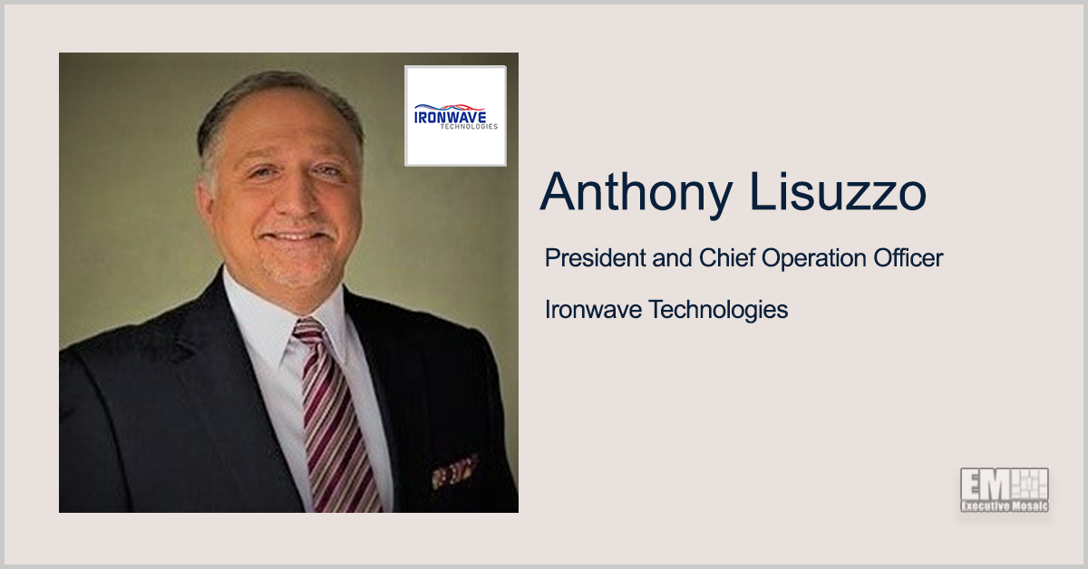 Anthony Lisuzzo Named Ironwave Technologies President, COO