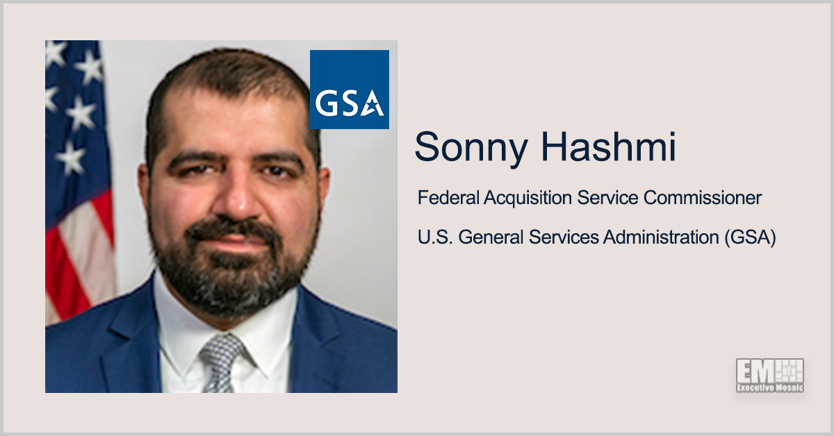 GSA Offers Update on Federal Marketplace Strategy Spring 2022 Release; Sonny Hashmi Quoted