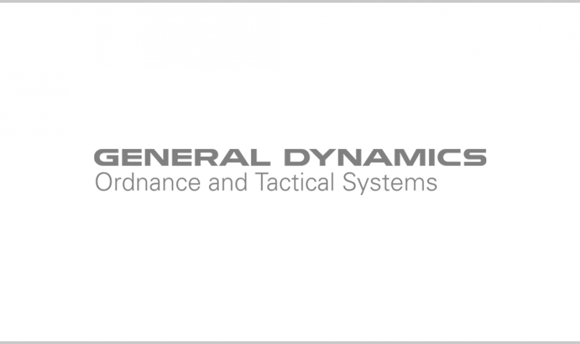 General Dynamics Subsidiary Receives $133M Army Bomb Hardware Supply Contract