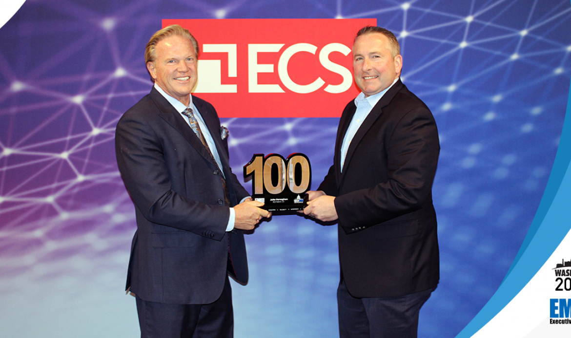 ECS President John Heneghan Receives 2022 Wash100 Award From Executive Mosaic CEO Jim Garrettson