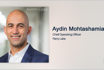 Former QinetiQ Exec Aydin Mohtashamian Takes COO Role at Parry Labs