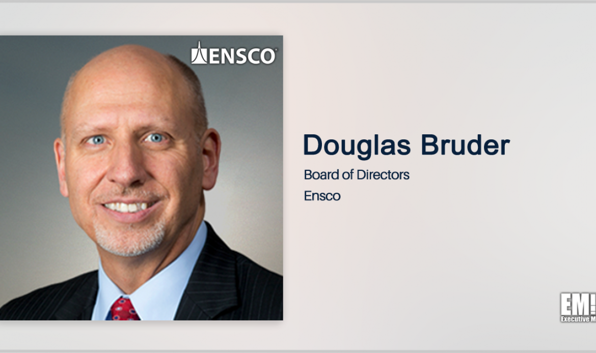 Sandia Exec Douglas Bruder Appointed to Ensco Board