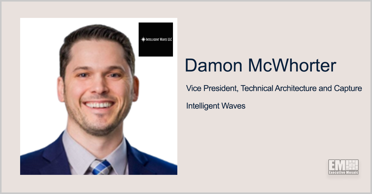 Damon McWhorter Named Intelligent Waves VP of Technical Architecture, Capture
