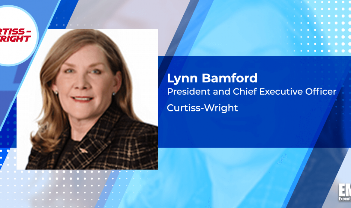 Curtiss-Wright Books $120M in Contracts for Navy Submarine Generators; Lynn Bamford Quoted