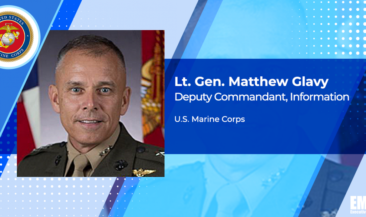 Lt. Gen. Matthew Glavy: Marine Corps Drafting New Warfighting Publication