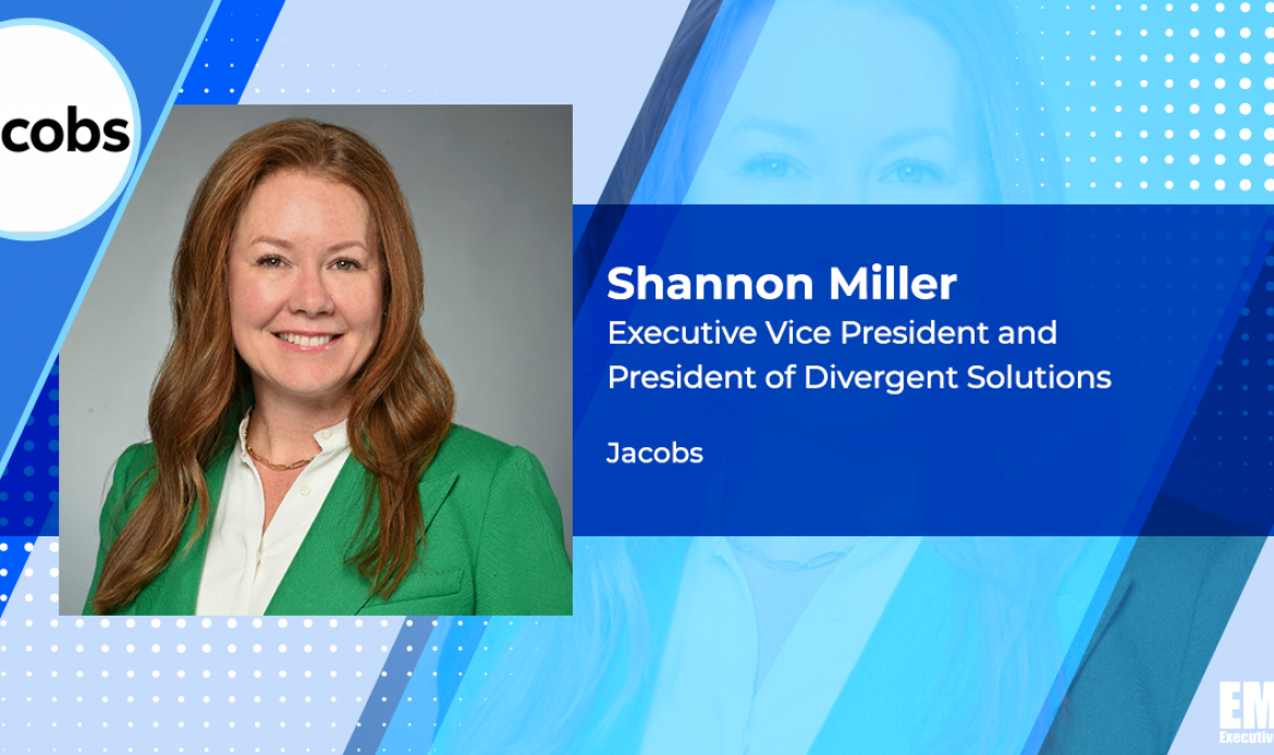 Shannon Miller Named Jacobs EVP, Divergent Solutions President