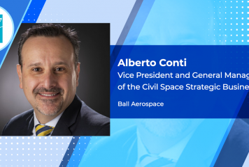 Ball Aerospace Promotes Alberto Conti to Lead Civil Space Business