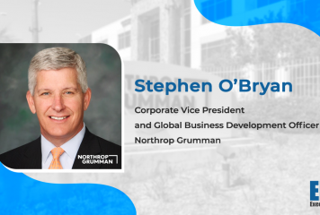 Stephen O’Bryan Appointed Northrop Corporate VP, Global Business Development Officer