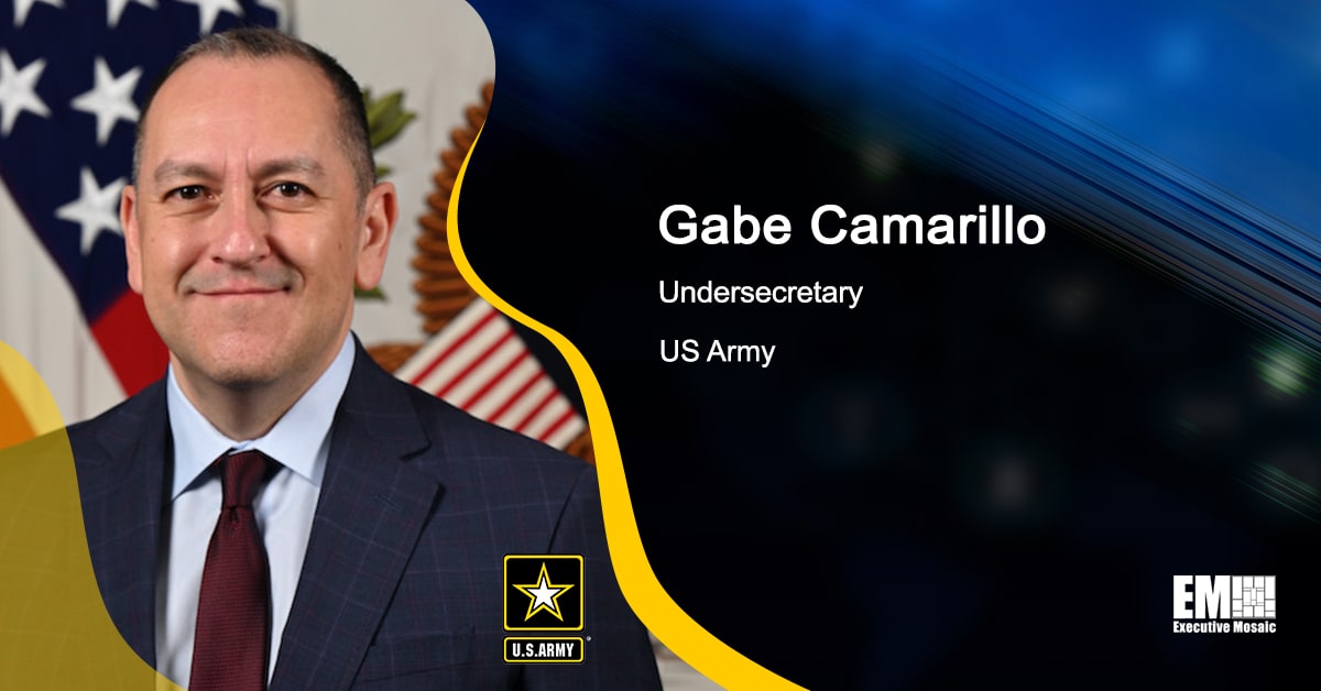 Gabe Camarillo: Army to Invest $290M in Cloud Migration Initiatives