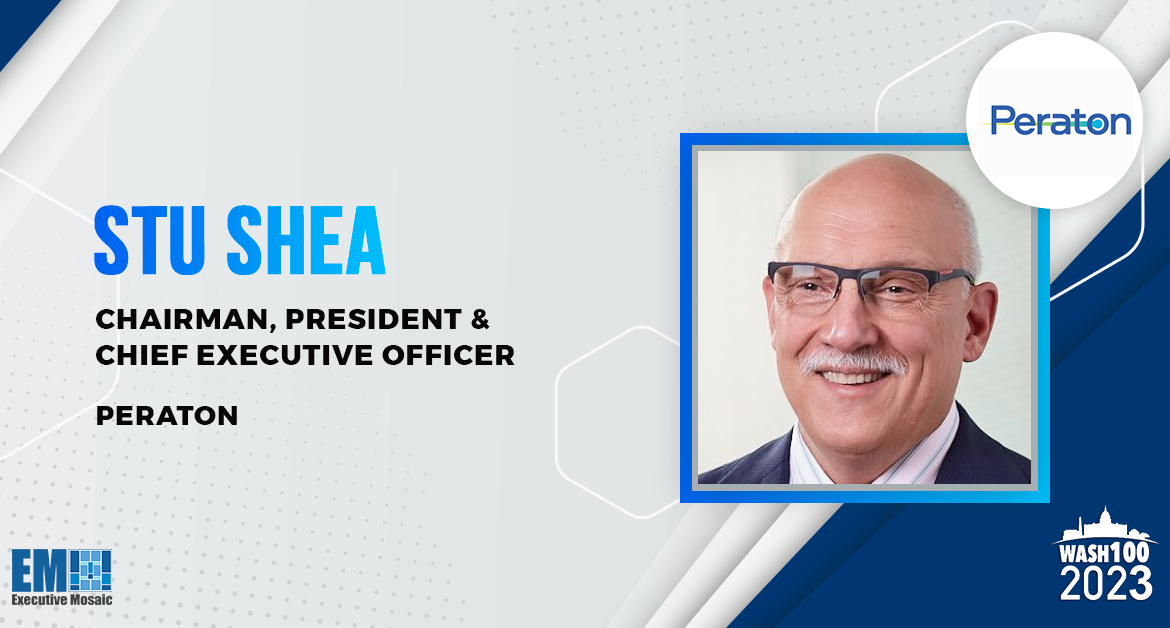 Peraton CEO Stu Shea Named to 2023 Wash100 for Leadership Strategy & Securing Key Contracts