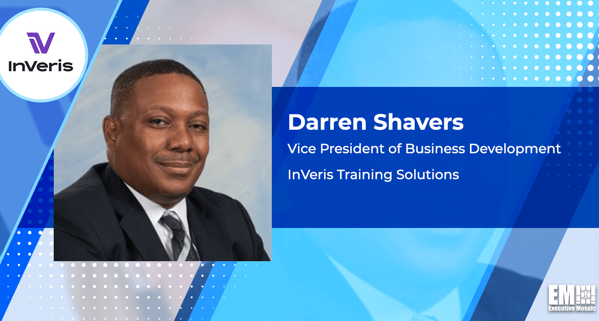 Darren Shavers Elevated to Business Development VP Post at InVeris Training Solutions