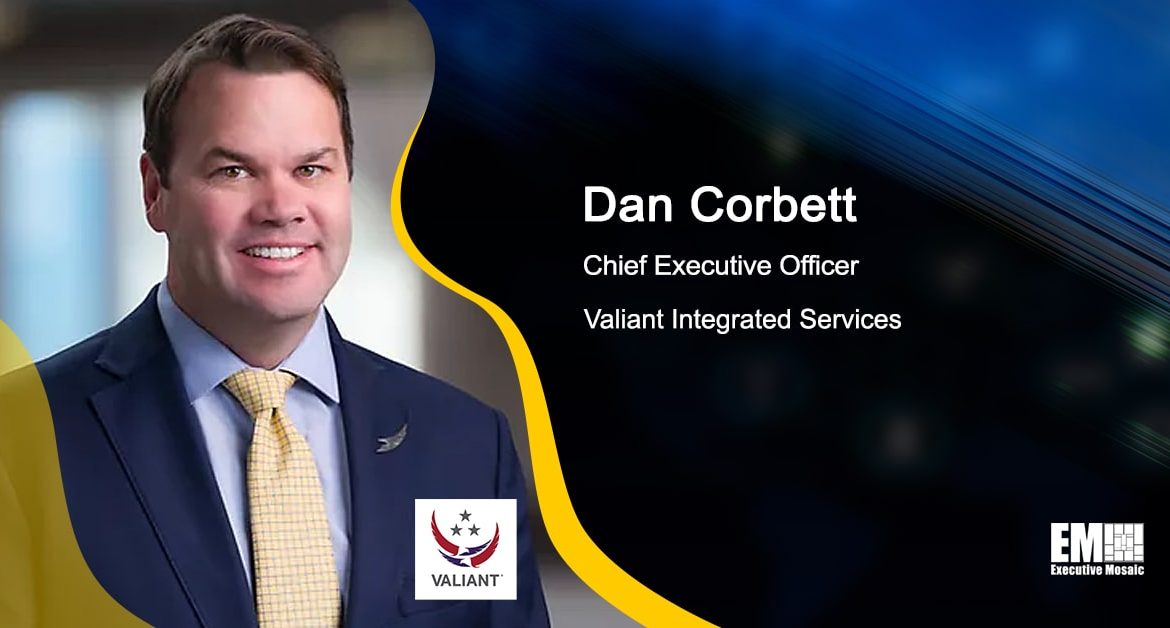 Valiant to Support US Military Joint Training Program Under $67M Contract; Dan Corbett Quoted