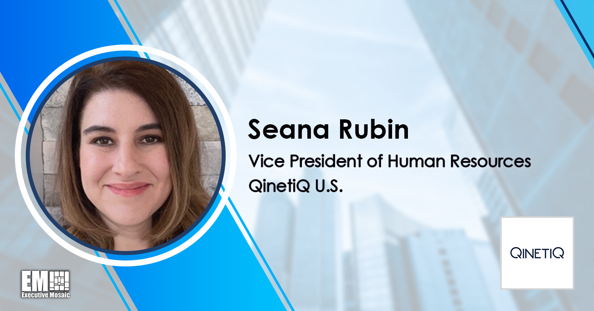 Seana Rubin Named HR VP at QinetiQ Group’s US Subsidiary