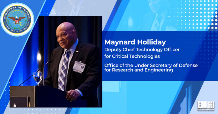 DOD’s Maynard Holliday Says Department is Looking Into Generative AI for Decision Support