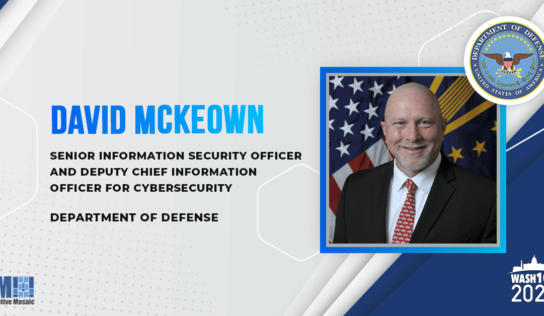 David McKeown of DOD Gains 2023 Wash100 Recognition for Leading Department Cybersecurity Push