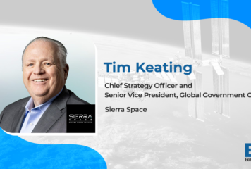Tim Keating Named Chief Strategy Officer, Government Operations Business Lead at Sierra Space