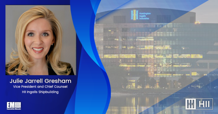 HII Promotes Julie Jarrell Gresham to Ingalls Shipbuilding Division VP, Chief Counsel