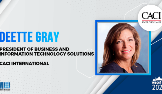 DeEtte Gray, CACI Business & IT Solutions President, Named to 2023 Wash100 for Tech Advancement, STEM Advocacy Efforts