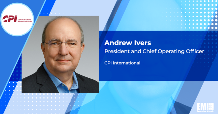 Andrew Ivers to Succeed Bob Fickett as CPI CEO