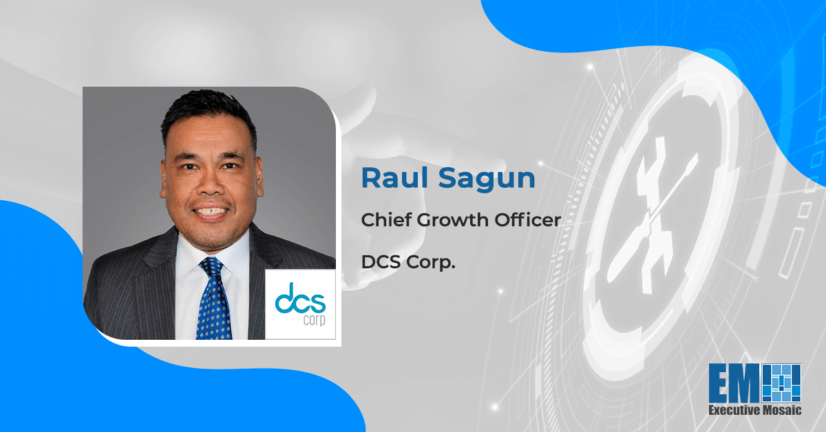 Raul Sagun Promoted to DCS Chief Growth Officer