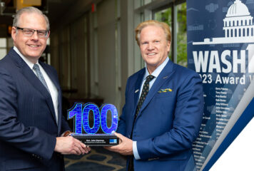 DOD CIO John Sherman Receives 2023 Wash100 Award From Executive Mosaic CEO Jim Garrettson