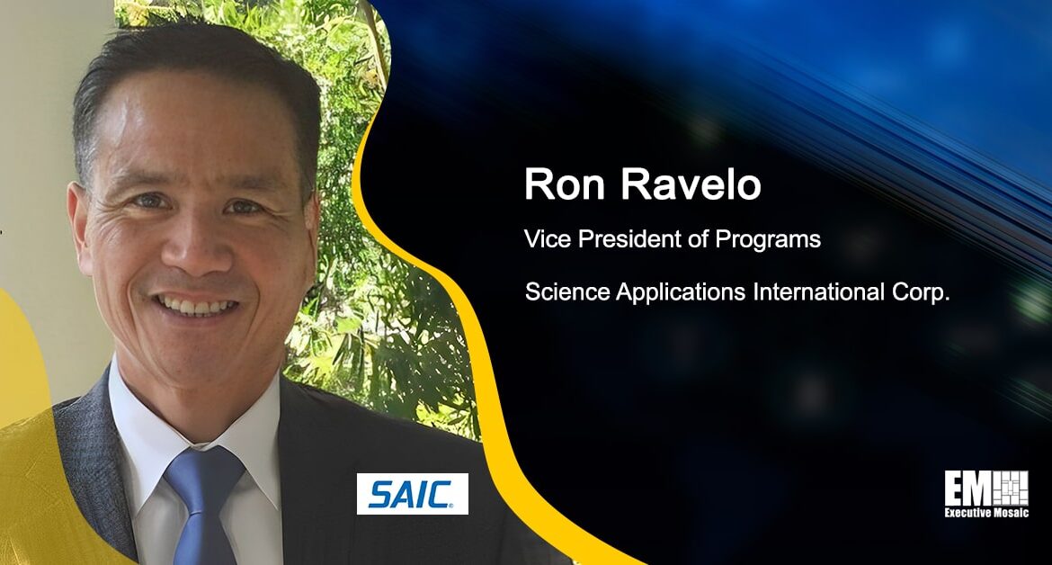 Navy Veteran Ron Ravelo Promoted to SAIC VP Role