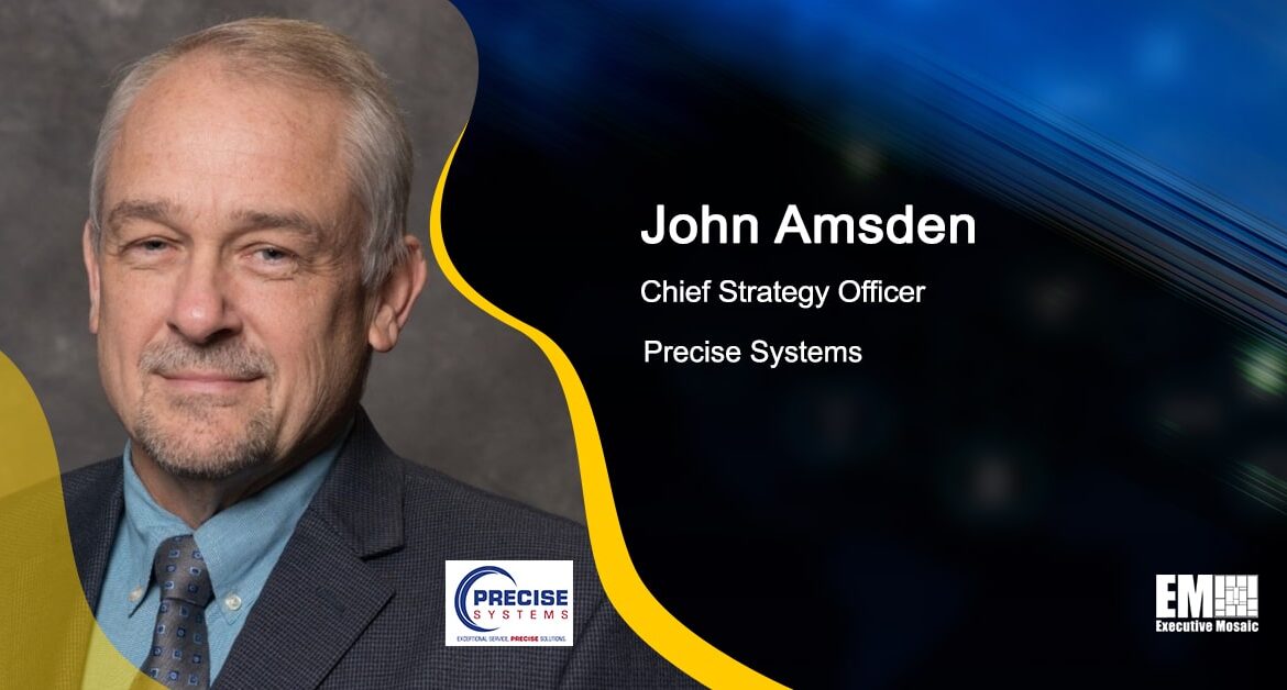 John Amsden Promoted to Precise Systems Chief Strategy Officer