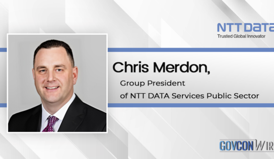 Chris Merdon, Group President of NTT Data Services Public Sector