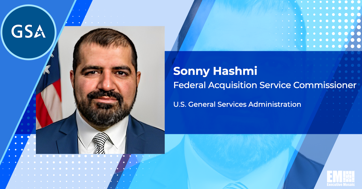 GSA to Exercise 5-Year Option on Alliant 2 IT Contract Vehicle; Sonny Hashmi Quoted