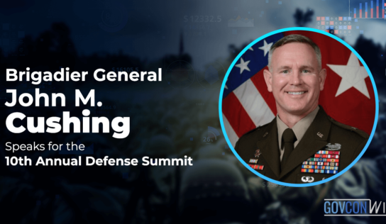 Brigadier General John M. Cushing Speaks for the 10th Annual Defense Summit